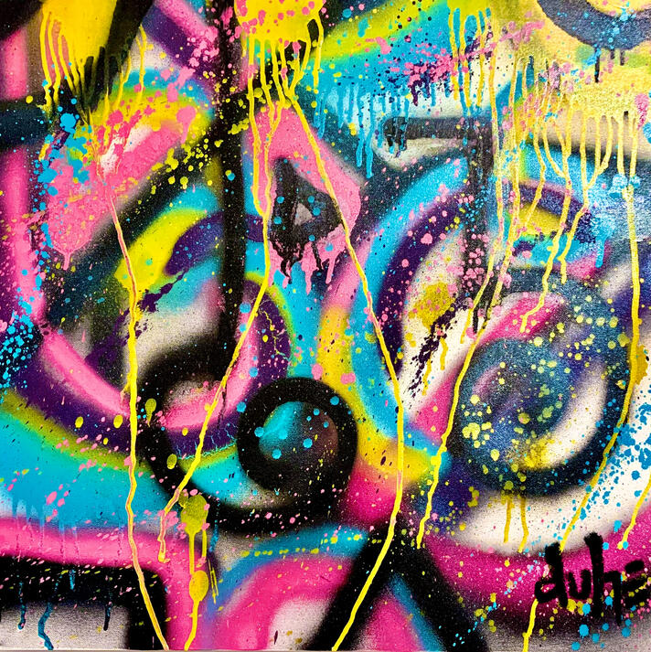 untitled - 24" x 24" - Acrylic on Canvas
