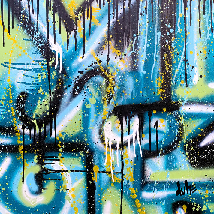 untitled - 24" x 24" - Acrylic on Canvas